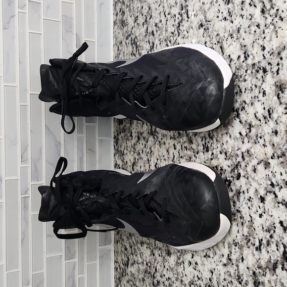 Black & Silver Nike Lunar Hyperquickness Basketball Shoes 13 sneakers 652775-001 - Picture 2 of 6